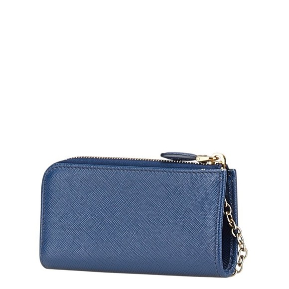 Prada key leather blue Case - Picture 1 of 8